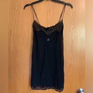 Blumarine slip, Italian lingerie - small black slip